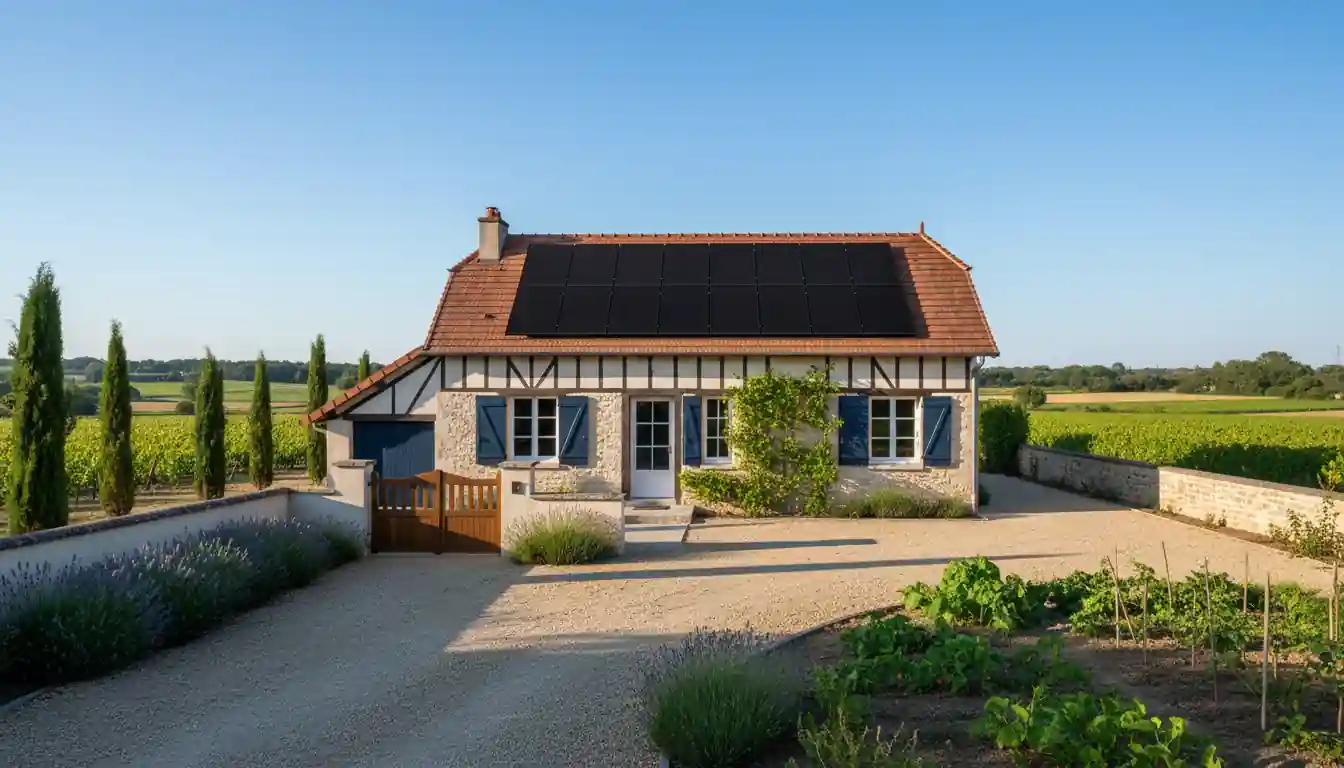 Installation de Panneaux Solaires à Cadillac-sur-Garonne, Le Château