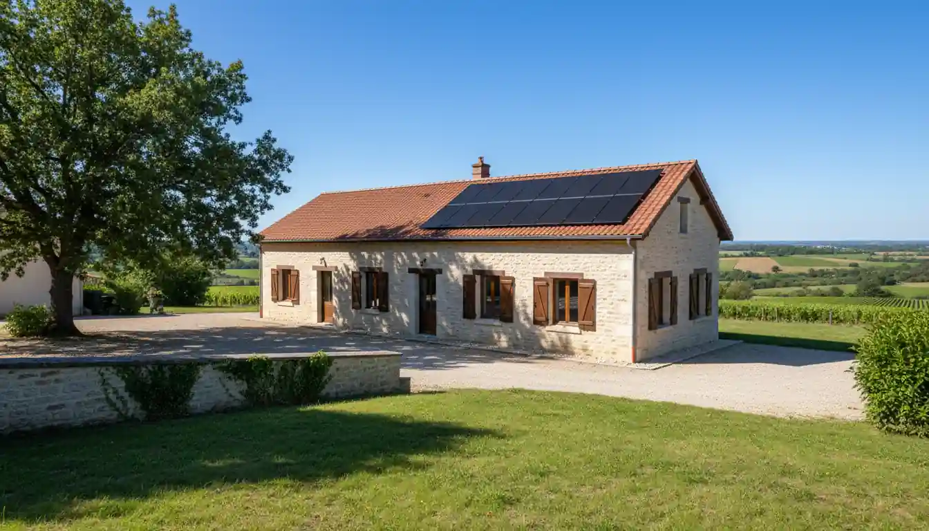 Installation de Panneaux Solaires à Cadillac-sur-Garonne, Le Faubourg