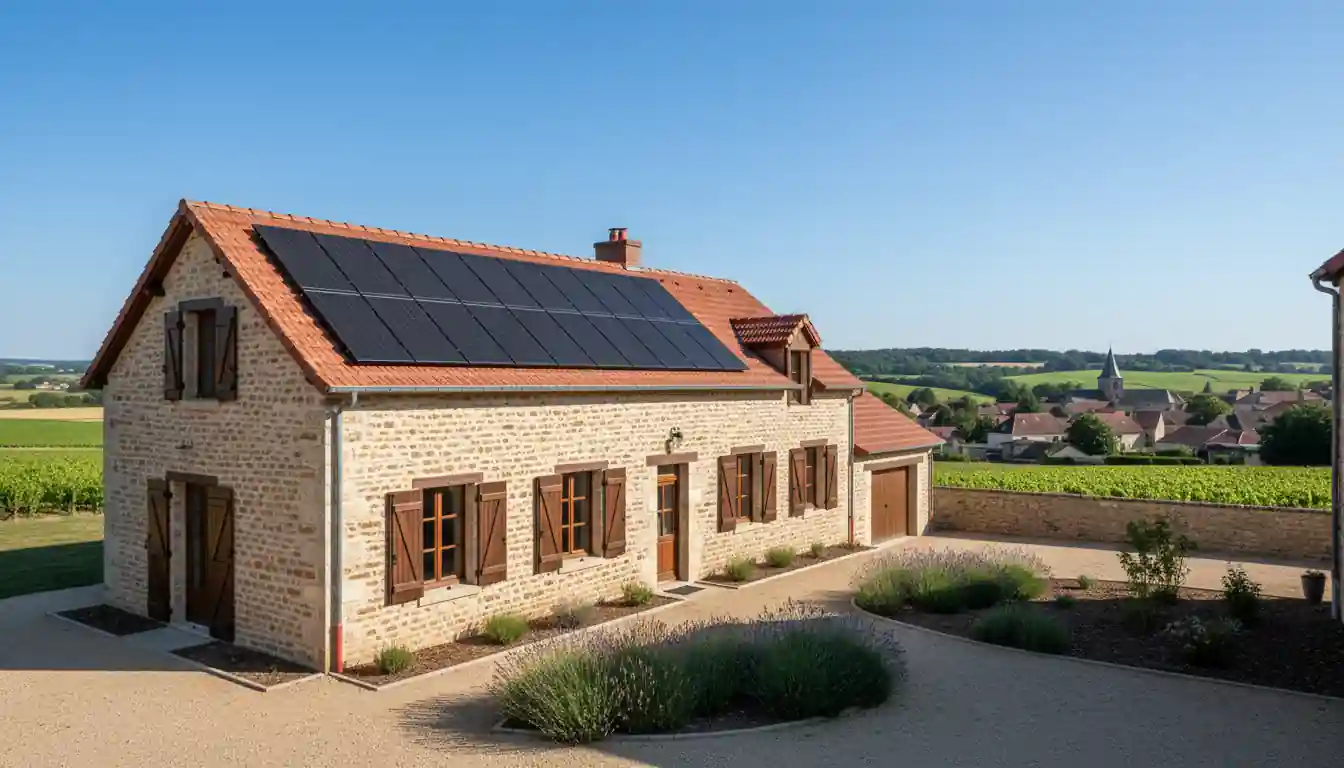 Installation de Panneaux Solaires à Cadillac-sur-Garonne, Les Remparts